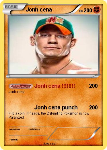 Pokemon Jonh cena
