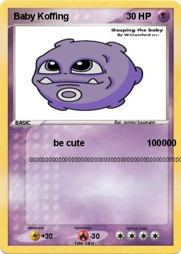 Pokemon Baby Koffing