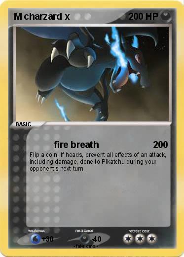 Pokemon M charzard x