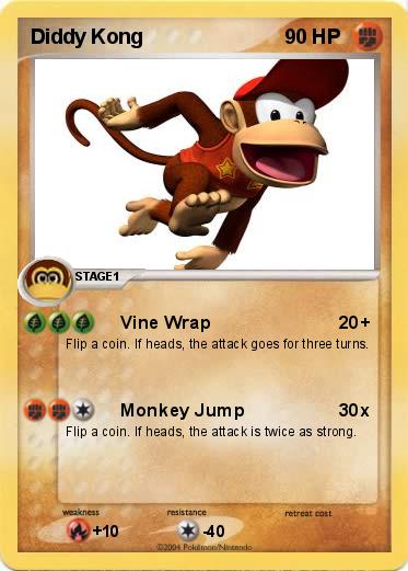 Pokemon Diddy Kong