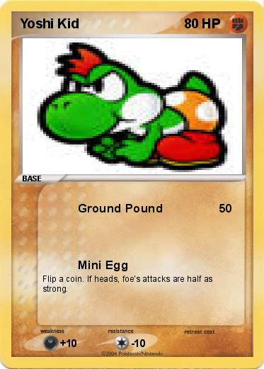 Pokemon Yoshi Kid