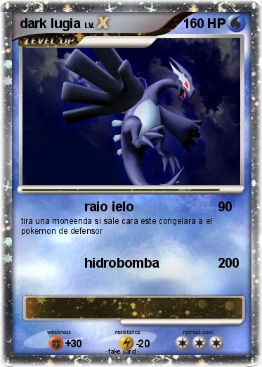 Pokemon dark lugia