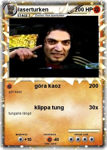 Pokemon laserturken