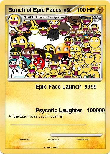 Pokemon Bunch of Epic Faces