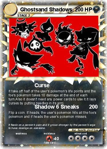 Pokemon Ghostsand Shadows