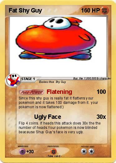 Pokemon Fat Shy Guy