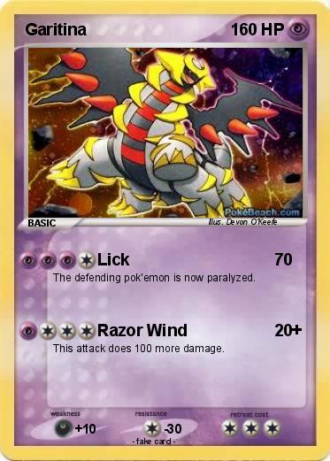 Pokemon Garitina