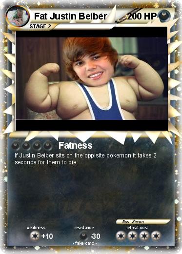 Pokemon Fat Justin Beiber