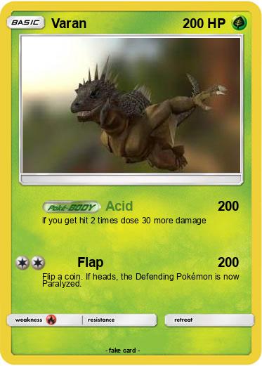 Pokemon Varan