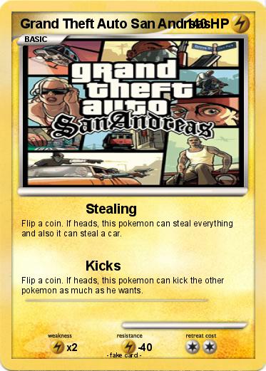 Pokemon Grand Theft Auto San Andreas