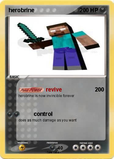 Pokemon herobrine