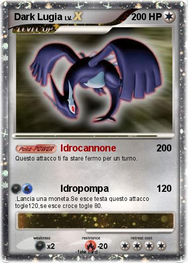 Pokemon Dark Lugia