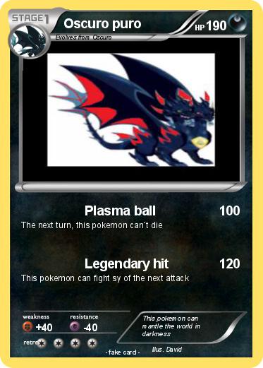 Pokemon Oscuro puro Pokemon Oscuro puro