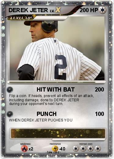 Pokemon DEREK JETER