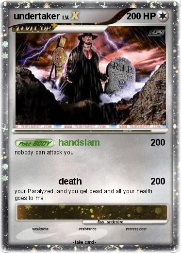 Pokemon undertaker