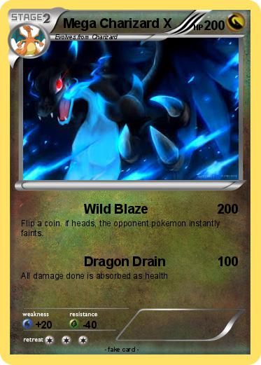 Pokemon Mega Charizard X