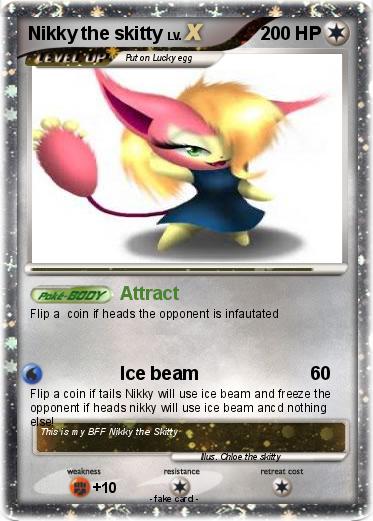Pokemon Nikky the skitty