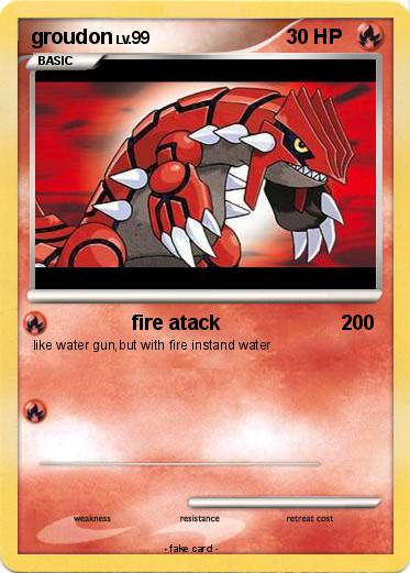 Pokemon groudon