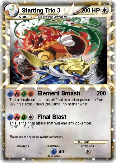 Pokemon Starting Trio 3