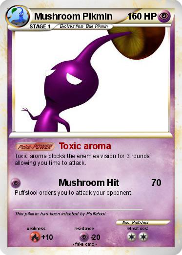 Pokemon Mushroom Pikmin