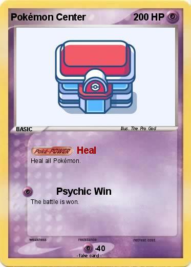 Pokemon Pokémon Center