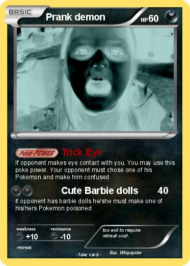 Pokemon Prank demon