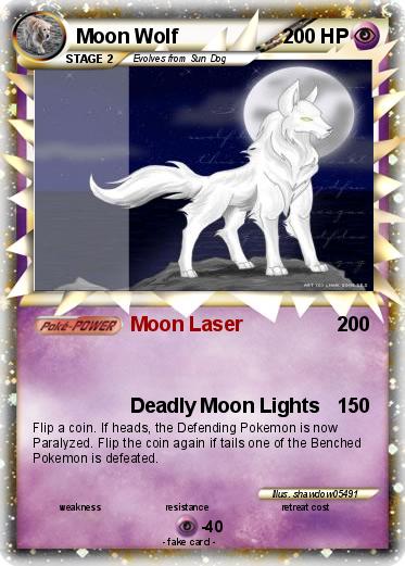 Pokemon Moon Wolf