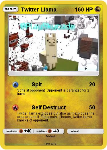 Pokemon Twitter Llama
