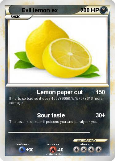 Pokemon Evil lemon ex