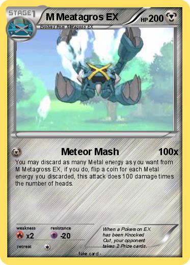 Pokemon M Meatagros EX