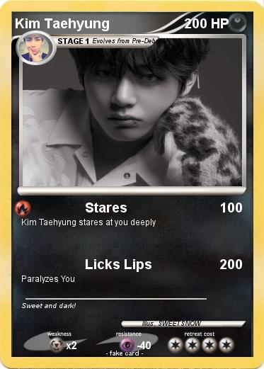 Pokemon Kim Taehyung