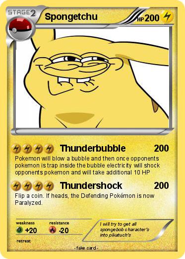 Pokemon Spongetchu