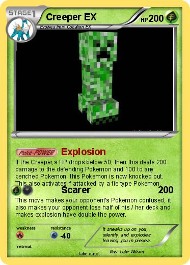 Pokemon Creeper EX
