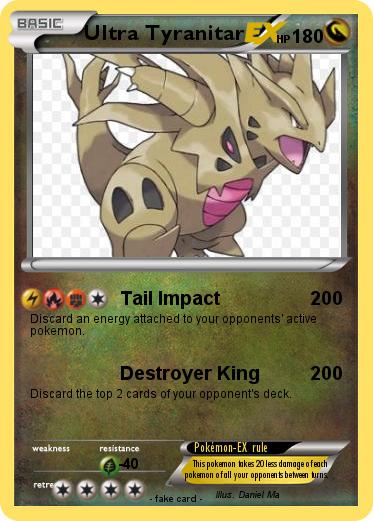 Pokemon Ultra Tyranitar