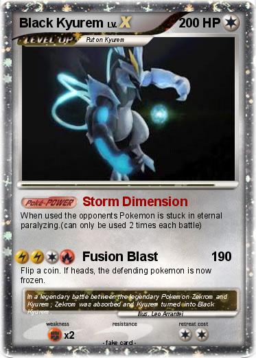 Pokemon Black Kyurem