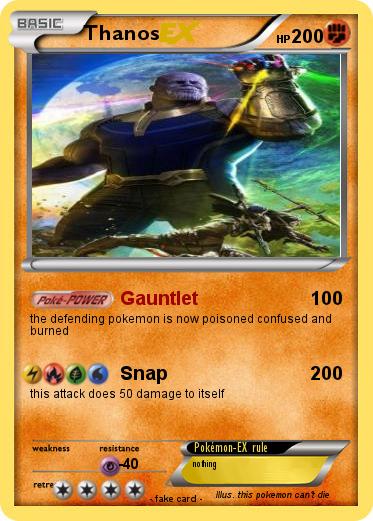 Pokemon Thanos