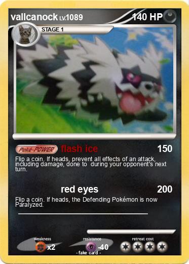 Pokemon vallcanock