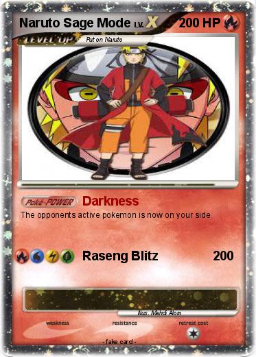 Pokemon Naruto Sage Mode