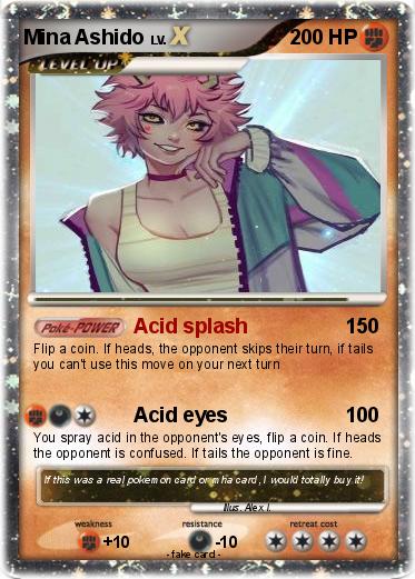 Pokemon Mina Ashido