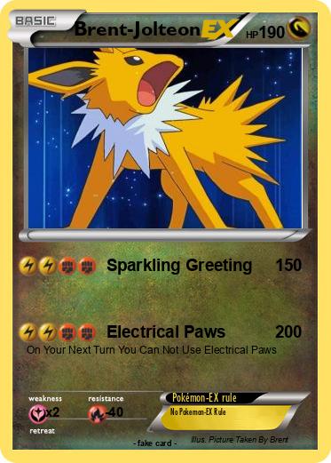 Pokemon Brent-Jolteon