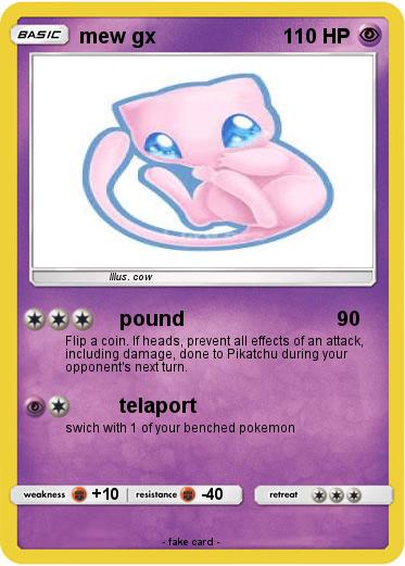 Pokemon mew gx