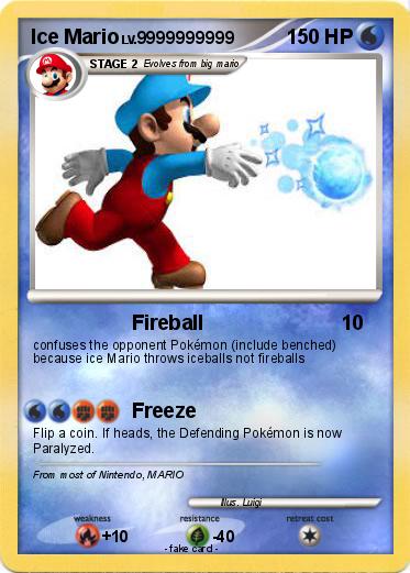Pokemon Ice Mario