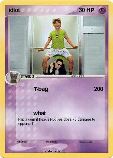 Pokemon idiot
