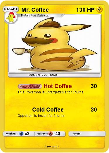 Pokemon Mr. Coffee