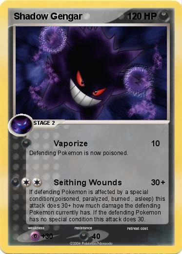 Pokemon Shadow Gengar