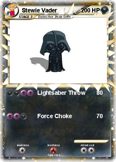 Pokemon Stewie Vader