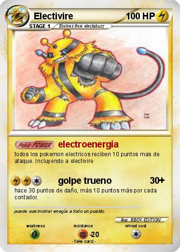 Pokemon Electivire