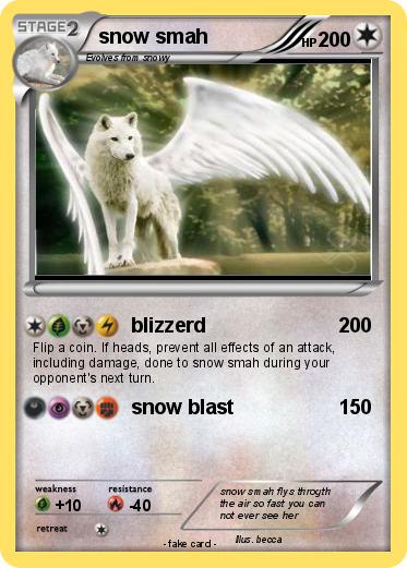 Pokemon snow smah