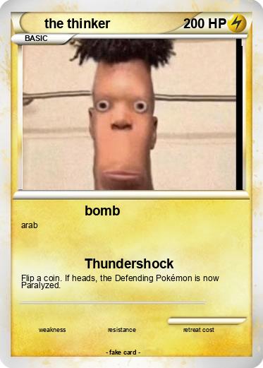 Pokemon the thinker