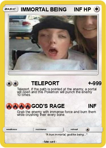 Pokemon IMMORTAL BEING